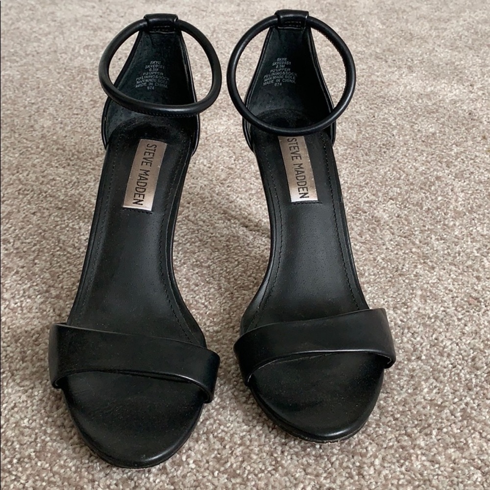 Sexy Black Steve Madden Heels